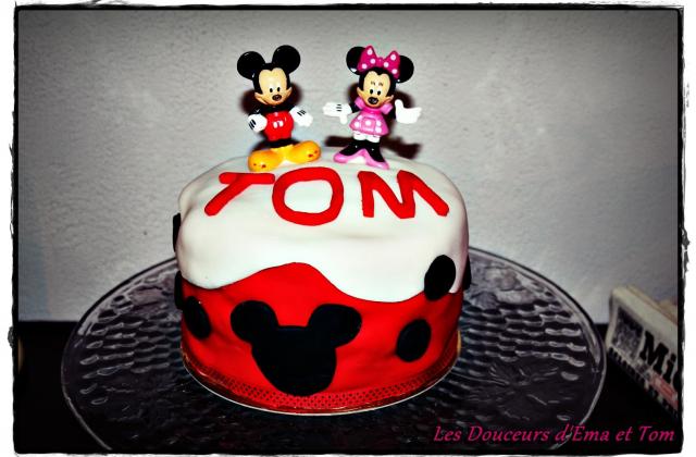 Gâteau Mickey maison - Les douceurs d'Ema et Tom