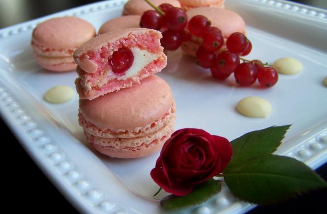Macarons à la rose originaux - Photo par audrey bureau