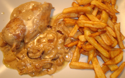 Poulet au maroilles - Photo par Fluchette