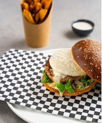 Marcellin’ burger - Photo par IGP Saint Marcellin