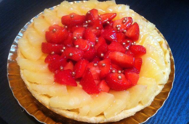 Recette Tarte Aux Fraises Ananas 750g