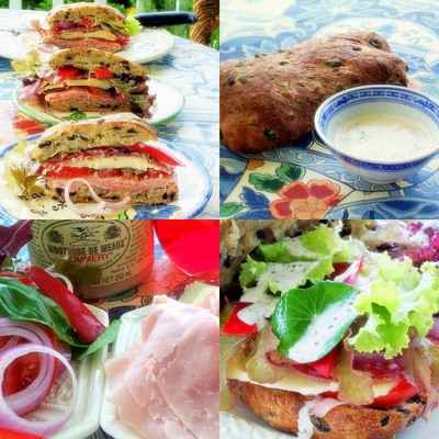 Sandwich gargantuesque - Photo par louisep