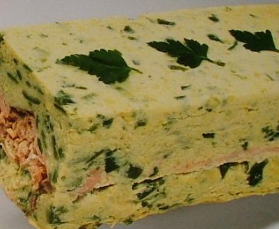 Terrine de saumon aux courgettes maison - Photo par capali