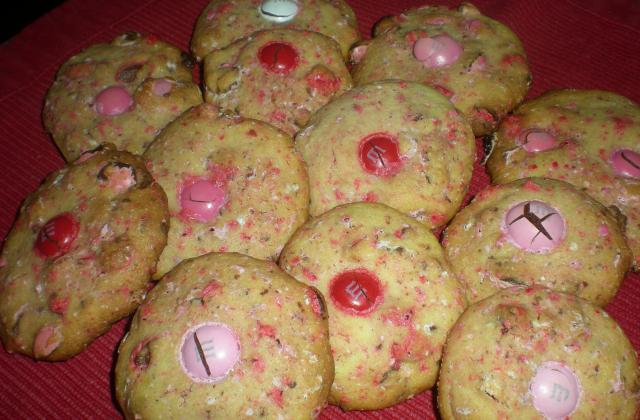 Cookies au M&M's - rusticooking