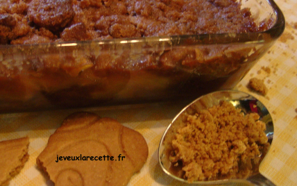 Crumbloos pommé ar c'haramel - Photo par k'roljeveuxlarecette