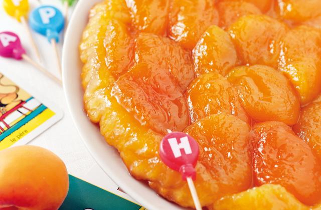 Tarte tatin aux abricots classique - Photo par Herta