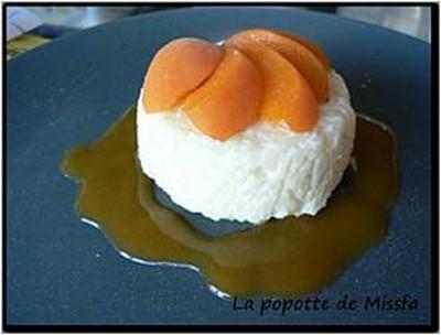 Riz au lait aux abricots - Photo par lapopo