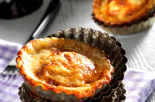 Tartelettes fondantes à la Morteau et au Comté - Photo par Comté