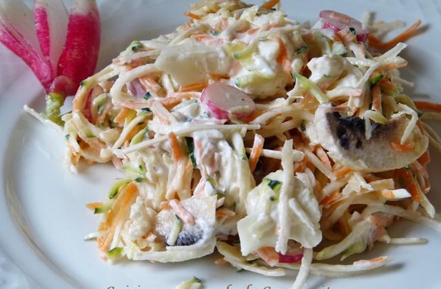 Salade croquante au yaourt grec - Photo par Carmen