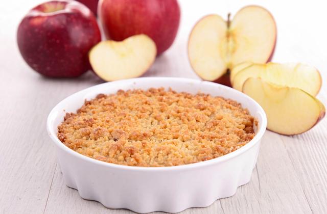 Crumble aux pommes - Photo par 750g
