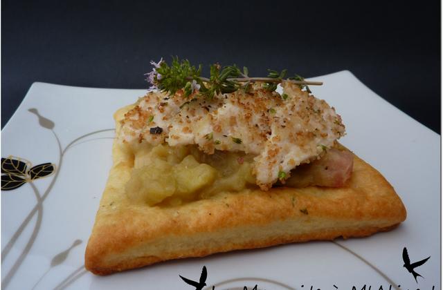 Tartelette poulet, rhubarbe & thym - Photo par jjbouq