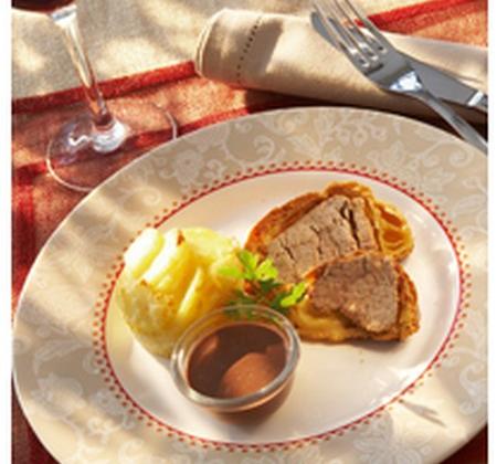 Filet mignon de veau sauce chocolat - Photo par Luminarc
