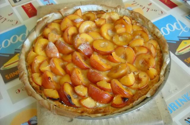 Tarte aux prunes traditionnelle - Photo par moronr