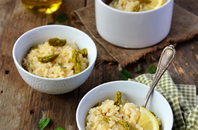 Risotto aux asperges - Photo par Angélique Roussel pour Soy