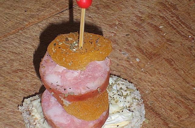 Montaditos au Caprice Des Dieux - Photo par La petite cuisine de Sabine