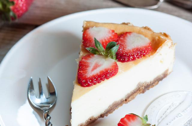 Cheesecake aux fraises express - Photo par Nadia ZeroMiette