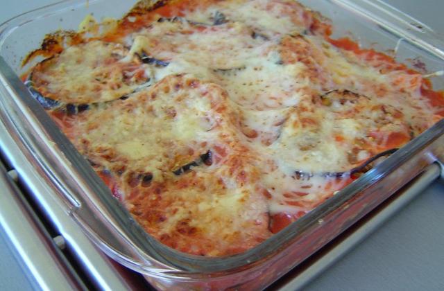 Aubergines et dinde en gratin - Photo par titoulfr