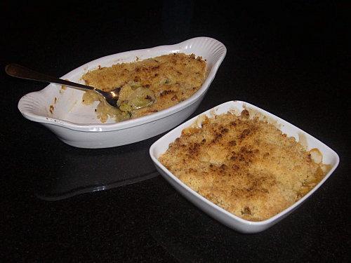 Crumble pomme-kiwi facile - Photo par 1, 2, 3, 4 filles aux fourneaux