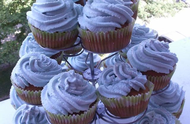 Cupcakes lavande - oum anissa