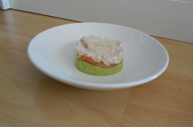 Guacamole-saumon fumé-et crème de boursin - Photo par Mcl86