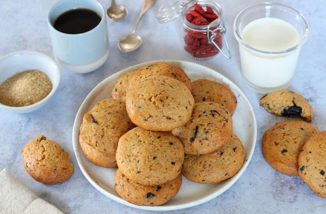 Cookies à la patate douce et chocolat noir (sans beurre) - Photo par Silvia Santucci
