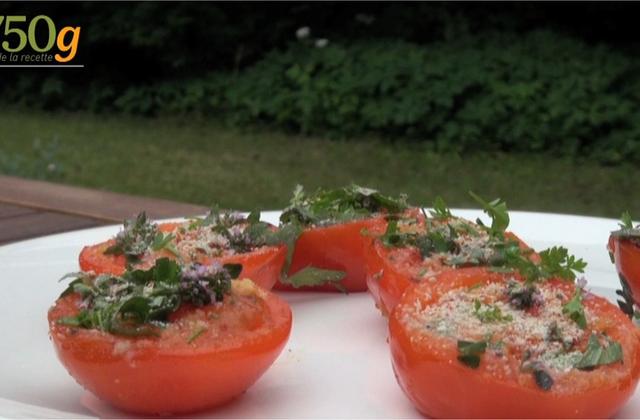 Délicieuses tomates à la provençale cuites à la plancha - Photo par 750g