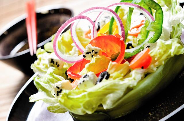 Salade Grecque japonisée - Photo par Tanoshi