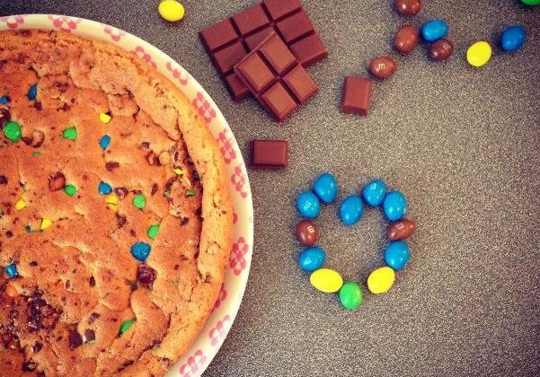Cookie aux M&M's - stephanieluvshopping