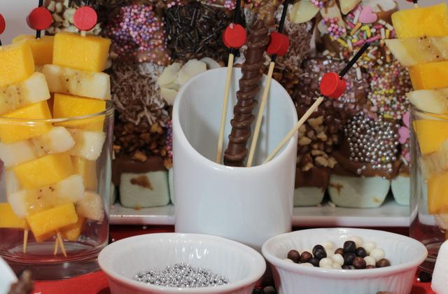 Autour d'une fondue de chocolat - Photo par A Prendre Sans Faim