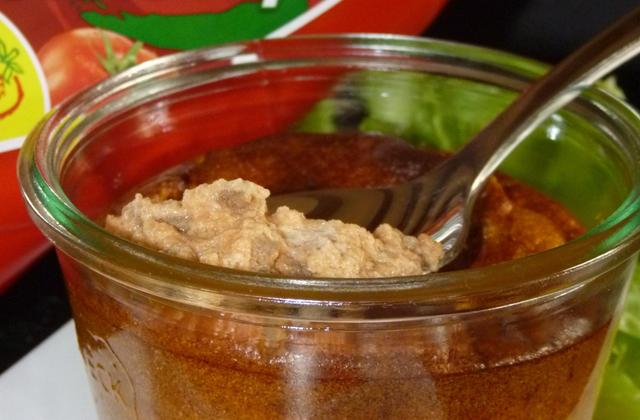 Soufflé carnivore au ketchup - Amora