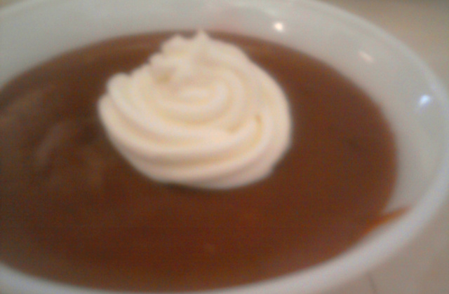 Recette Miam Ma Cr me Dessert Bicolore 750g