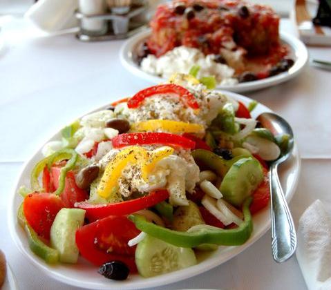 Salade grecque express - Photo par jb91