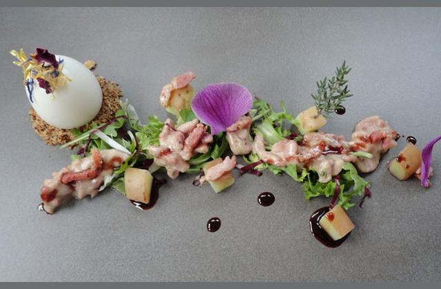 Frisée aux lardons - Photo par infodg