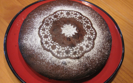 Gâteau à la pralinoise et amandes - Photo par cestou