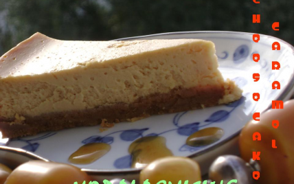 Cheesecake au caramel - Photo par yopala