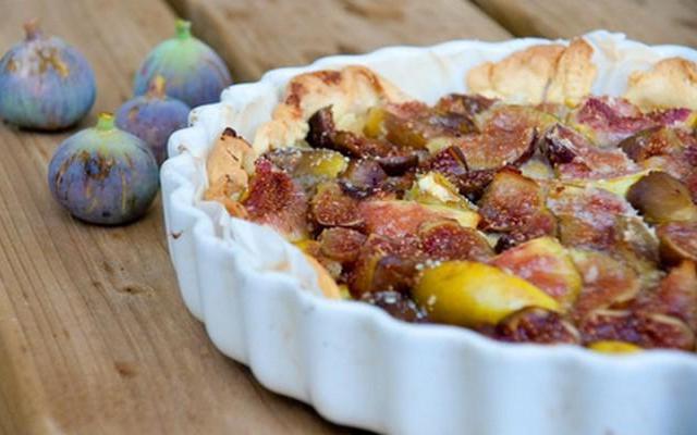 Tarte aux figues - Photo par Anne-Claire LECOMTE