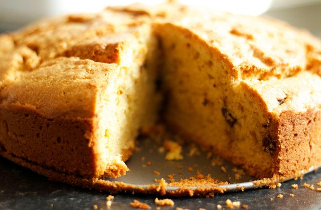 Gateau aux pépites de chocolat sans oeufs - Photo par rusticooking