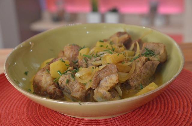 Sauté de porc à l'ananas à l'aigre douce - Photo par Invité