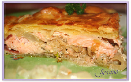 Saumon au fenouil en croûte - Photo par Jeanne la malice