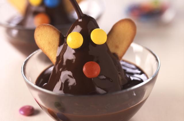 Poire fantaisie Mont Blanc Chocolat - Photo par Desserts Mont Blanc
