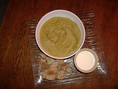 Crème de pois cassés - Photo par 750g