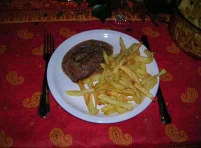 Biche sauce chasseur - Photo par ddbrut