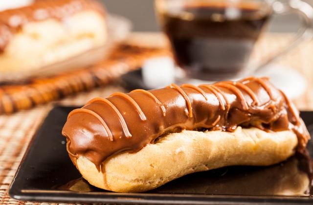Eclair au chocolat et au café - Photo par 750g