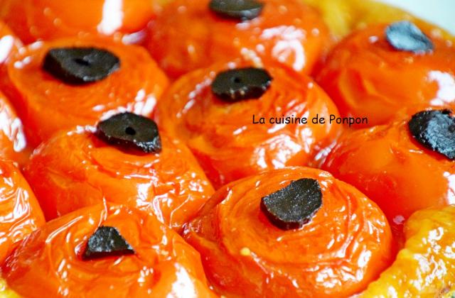 Tatin de tomates et ail noir - Ponpon