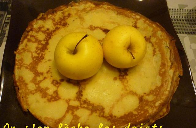 Crêpes aux pommes express - Photo par pepitavignon