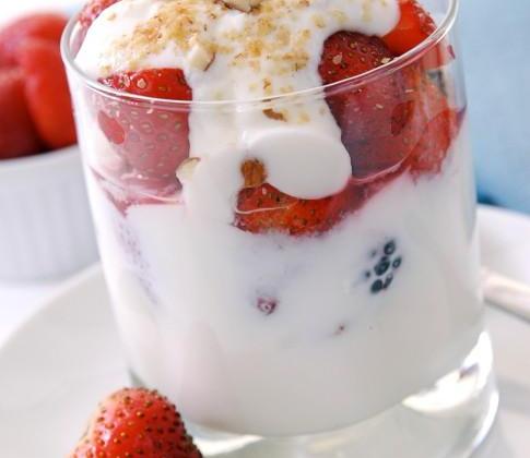 Verrine de fraises - Photo par magmed