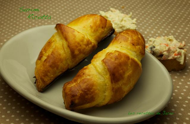 Croissants de surimi et ricotta - Photo par jacre