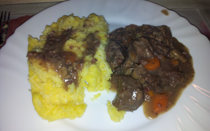 Boeuf bourguignon à ma façon - Photo par lesptitesrecettesdeceline