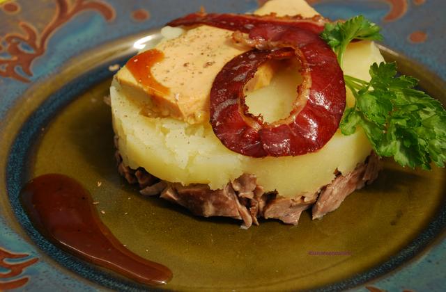 Parmentier de canette au foie gras - Photo par 4saiso