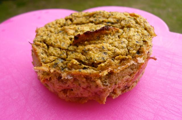 Mini-clafoutis fromager aux courgettes - jpdojp